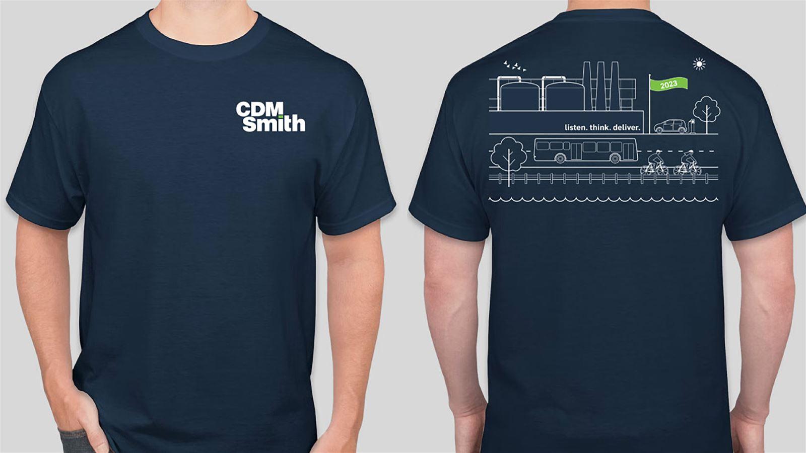 Intern Tshirt Front and Back