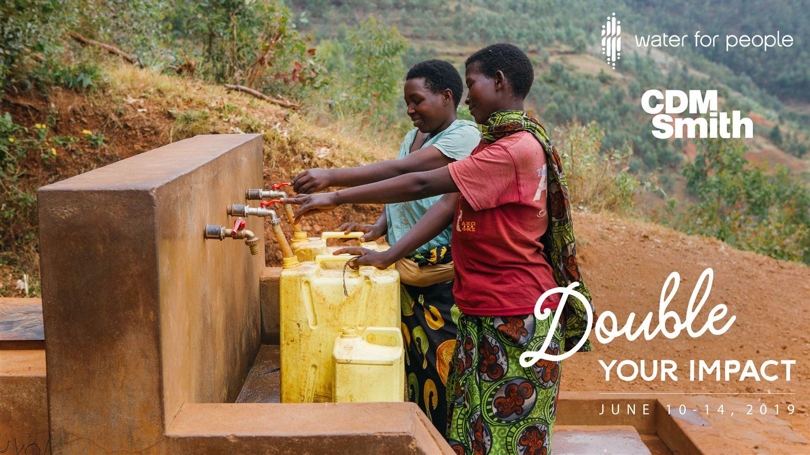 Water For People Spring Match 2019