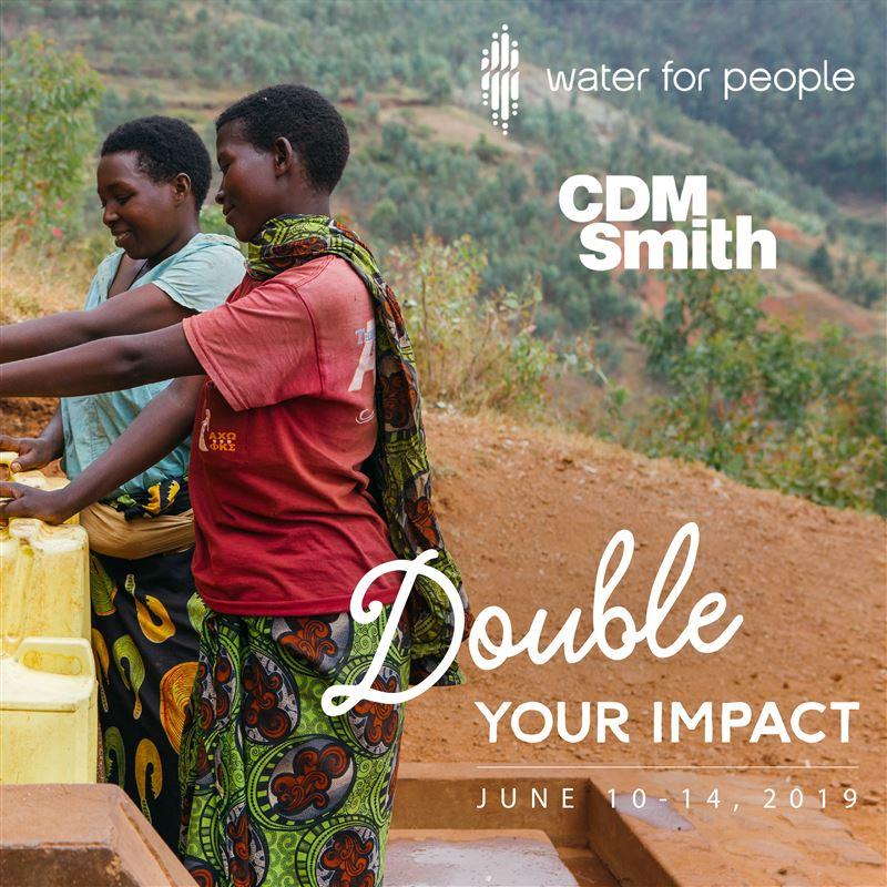 Water For People Spring Match 2019
