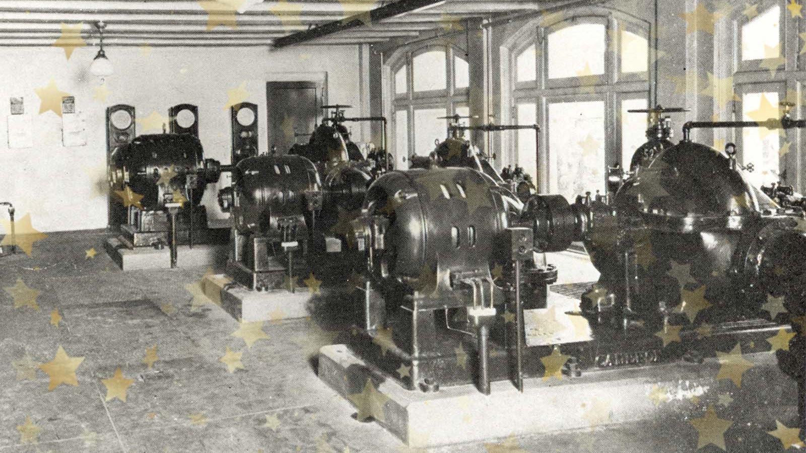 old treatment plant