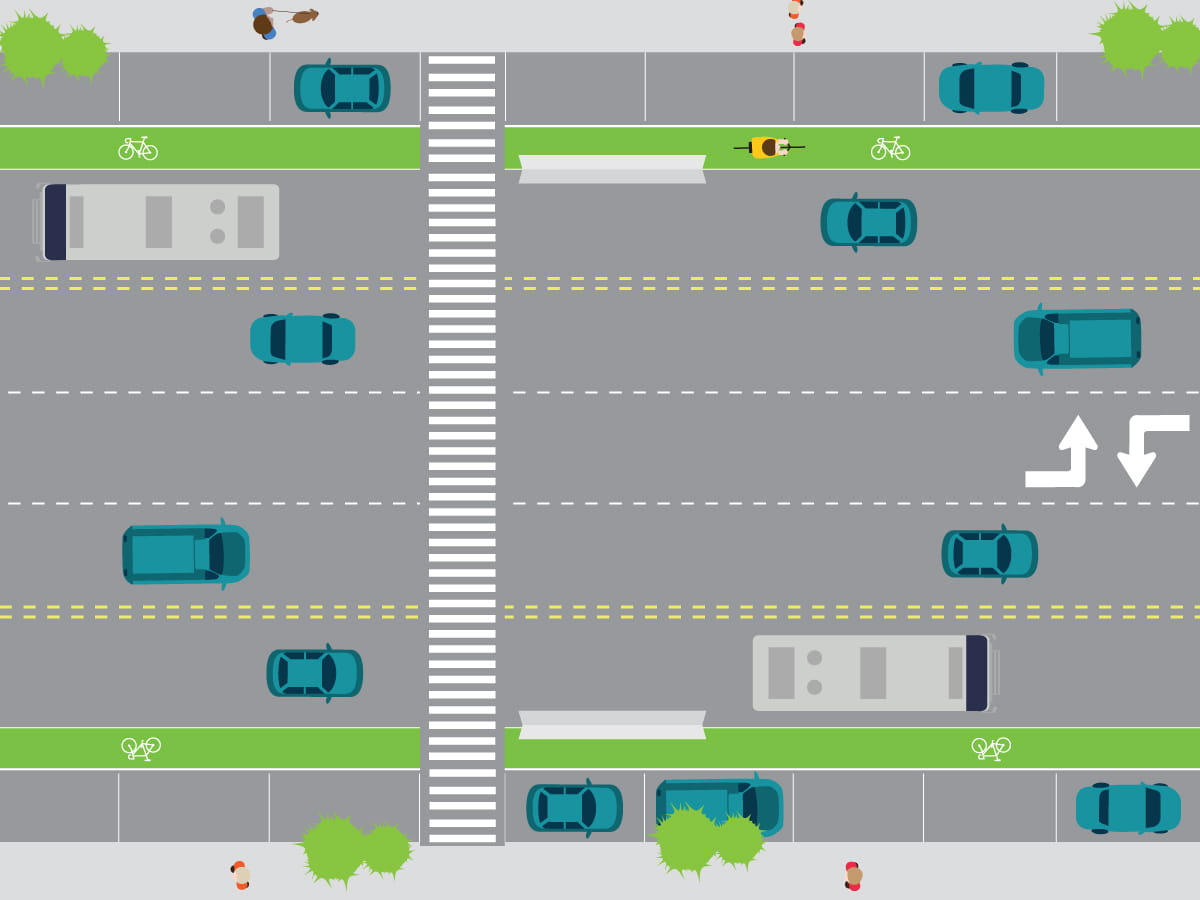 Mixed Flow Lanes