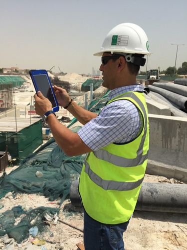 Tablet use in the field