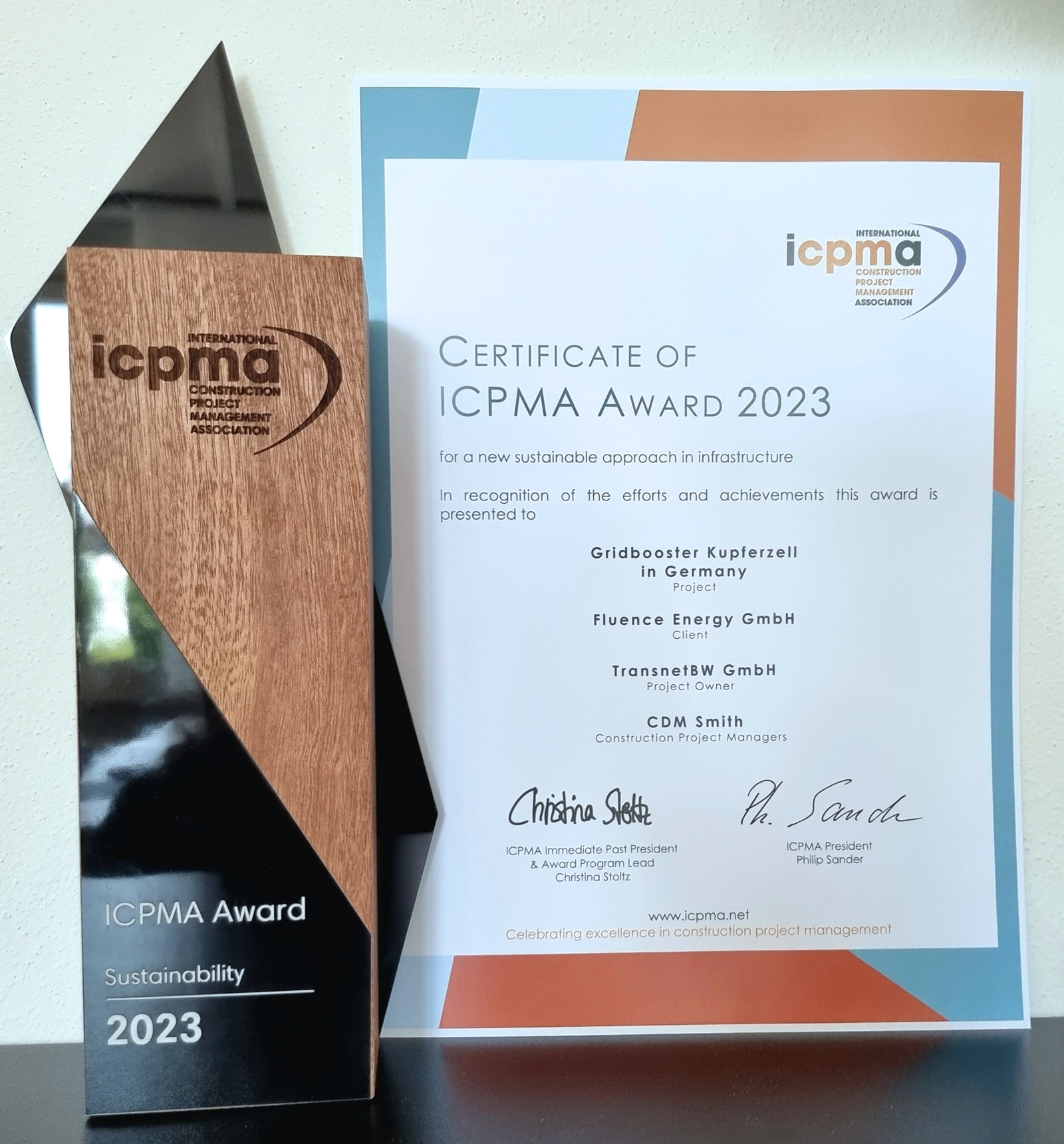 ICPMA Award