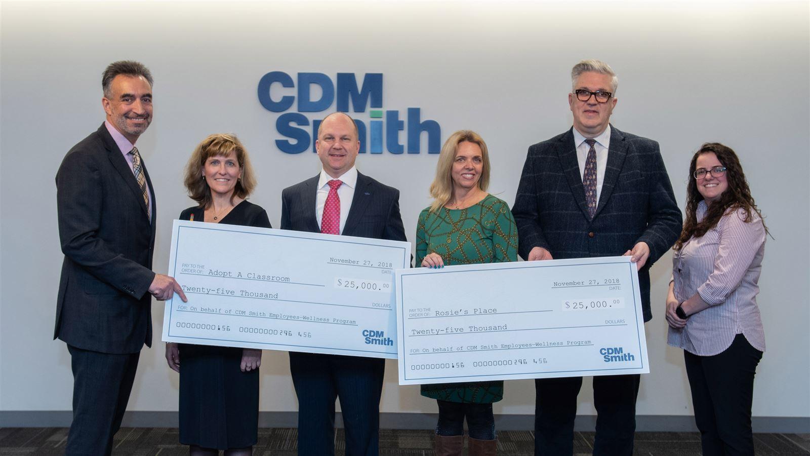 Rosie's Place and Adopt a Classroom wellness check presentation