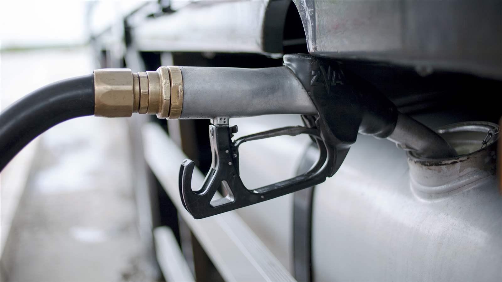 fueling a truck