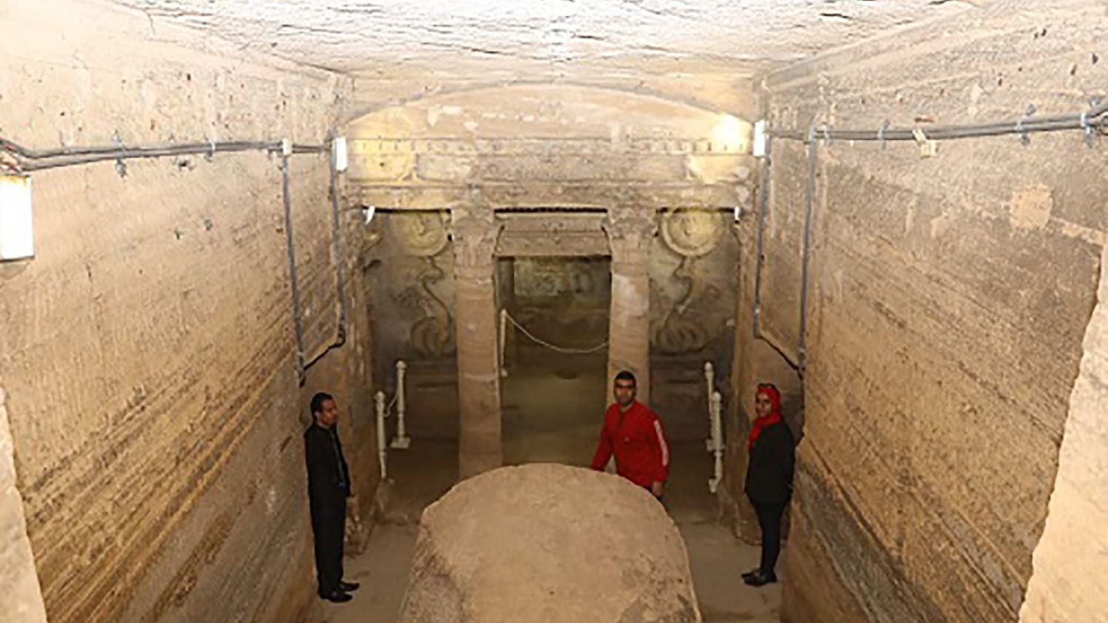 Egypt Alexandria Catacombs