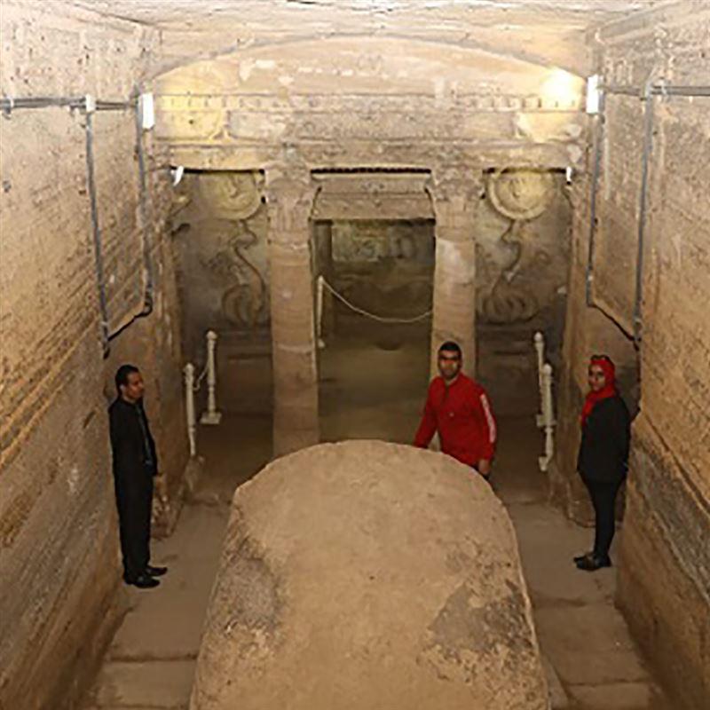 Egypt Alexandria Catacombs