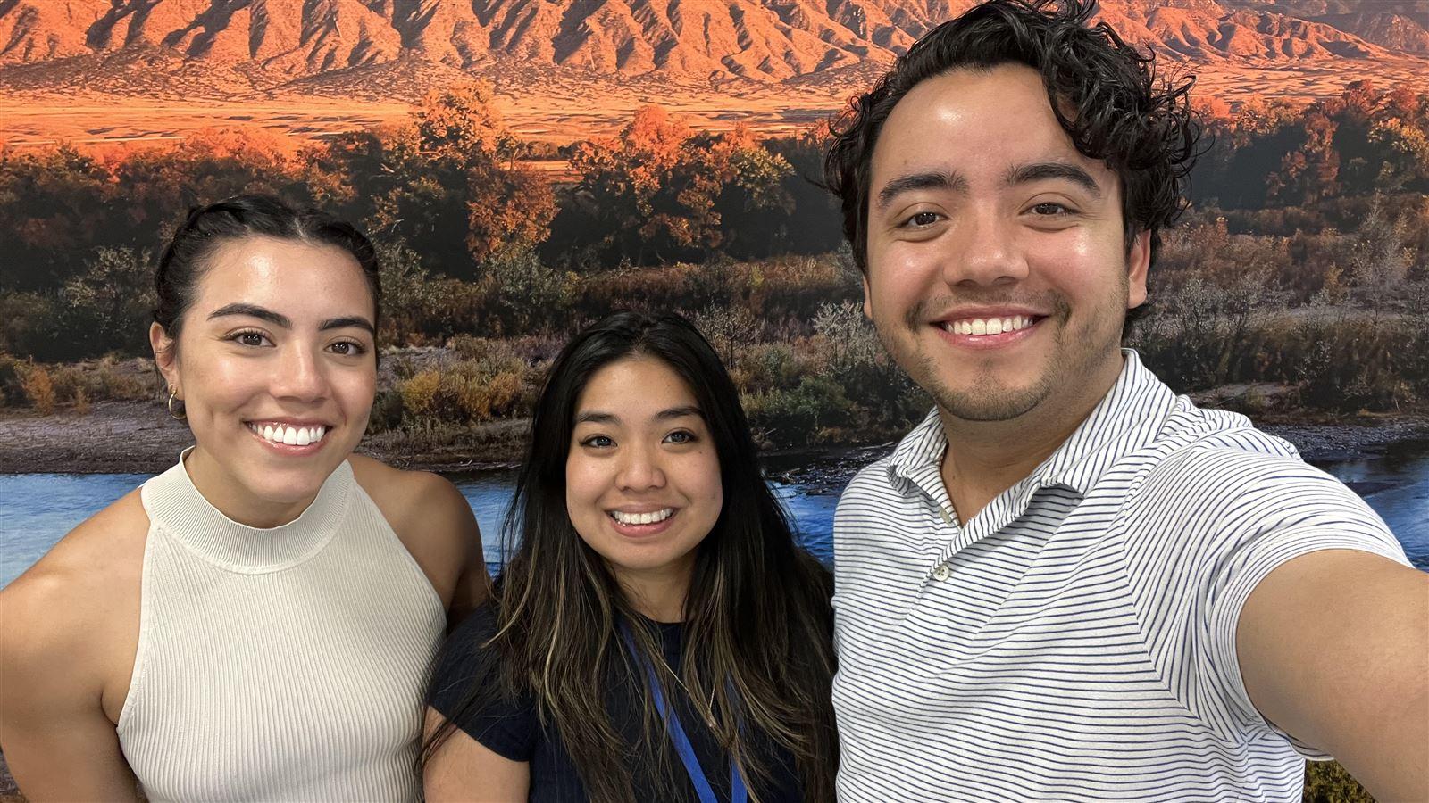 Alfredo Rodriquez with 2 mentees