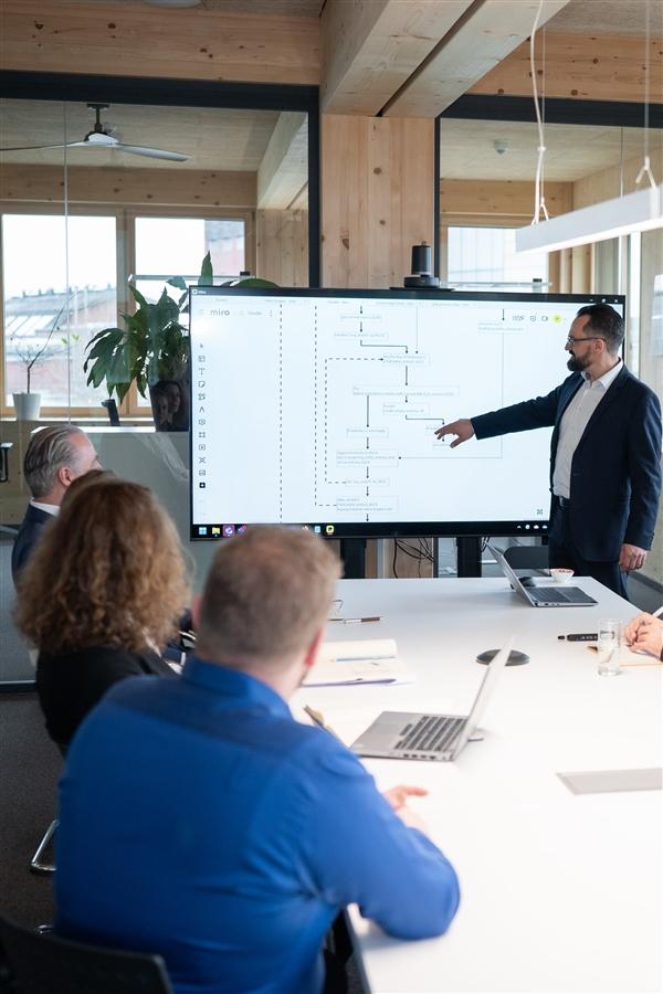 CDM Smith employees in a Meeting