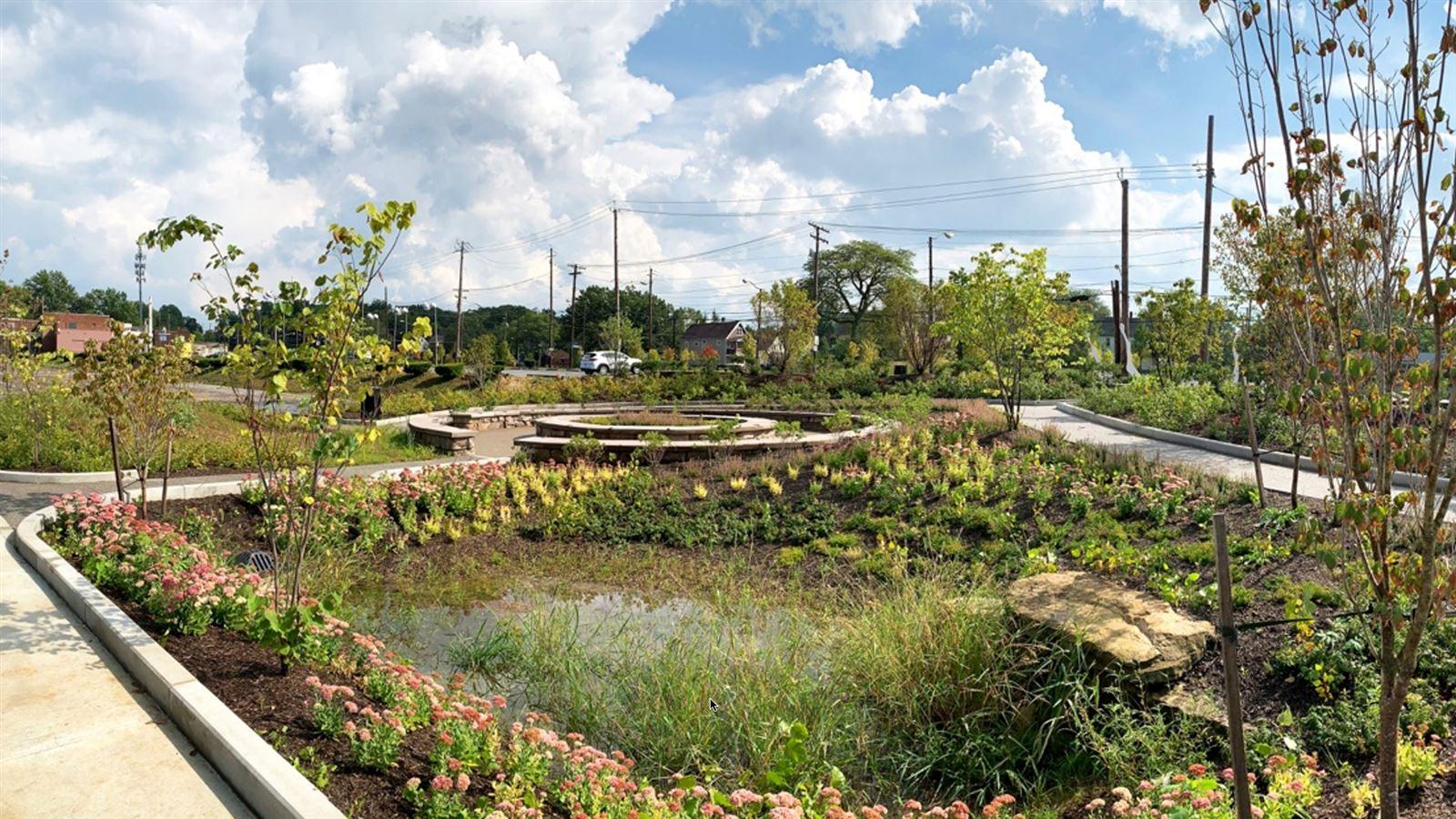 Cleveland Union Buckeye Rain Garden