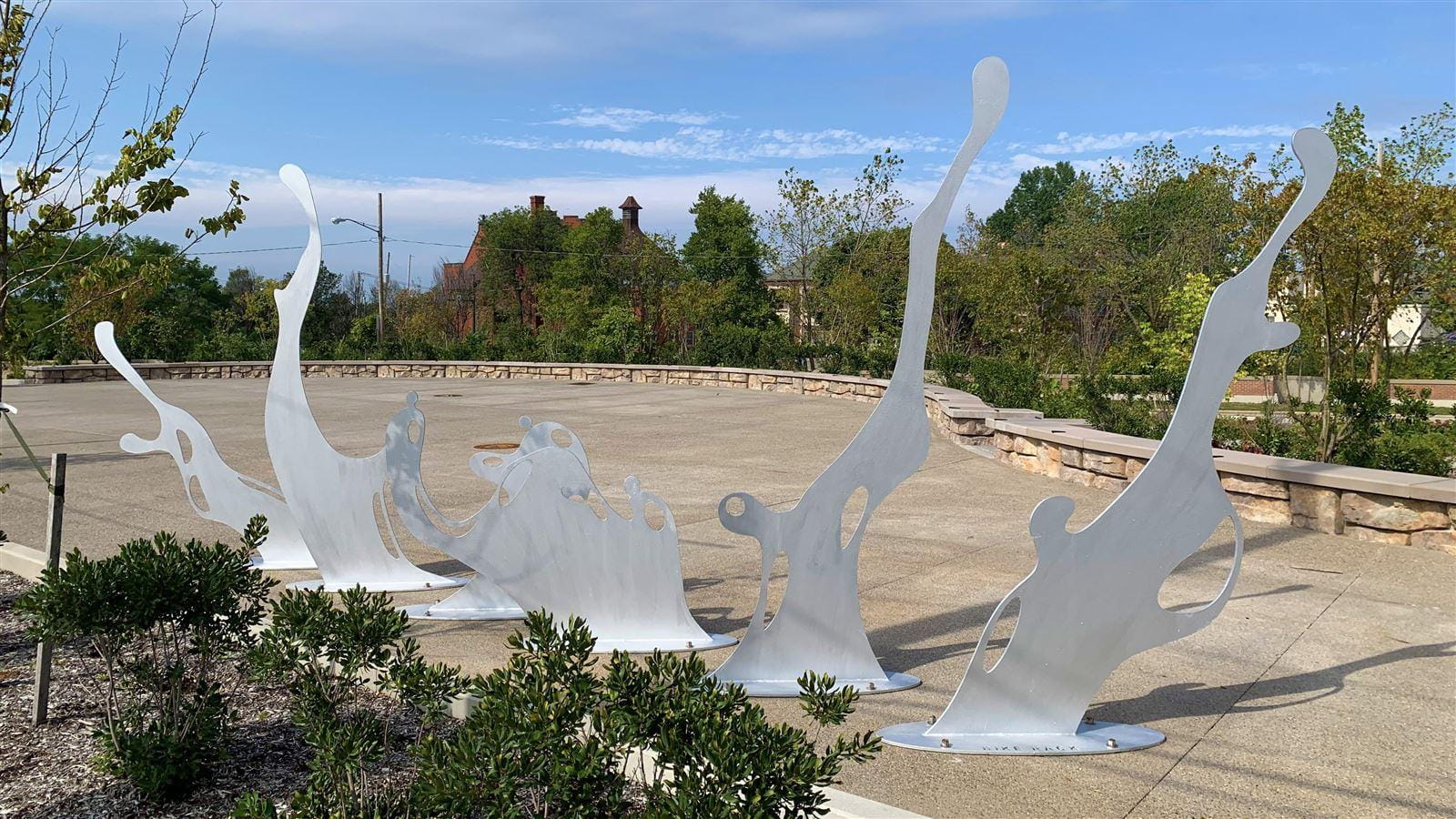 Custom-Fabricated Bike Rack Sculpture