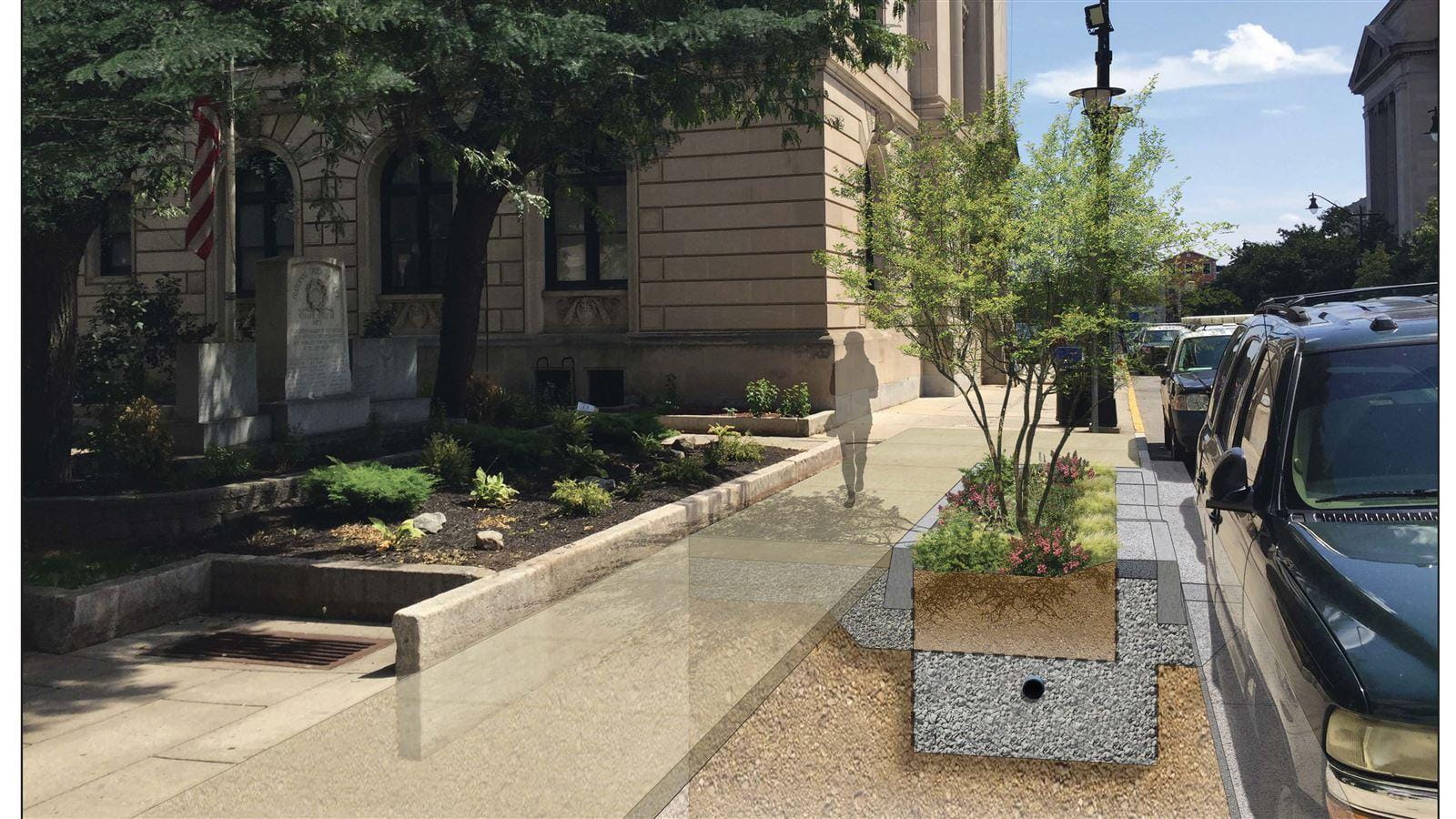 – Newark Right of Way Green Infrastructure Render