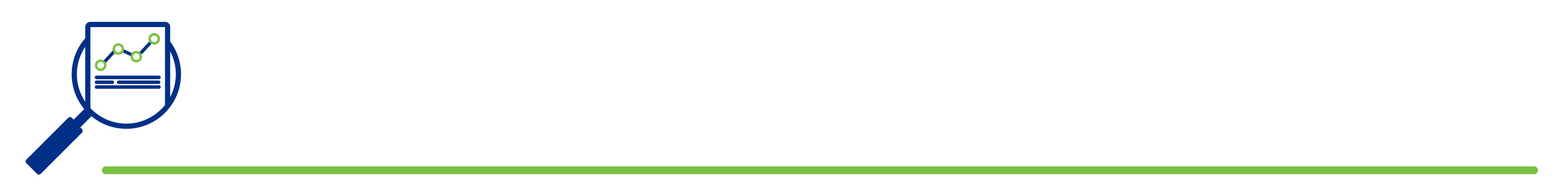 Magnifying Glass looking at data document icon
