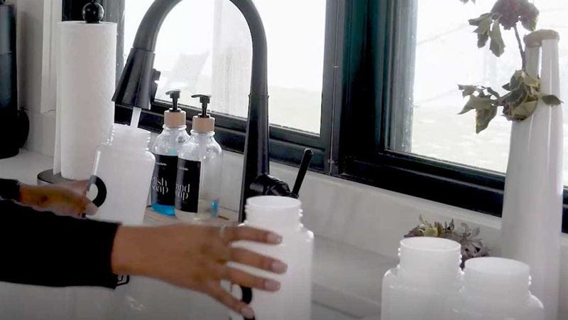 LCRI Tap Sampling at Kitchen Sink