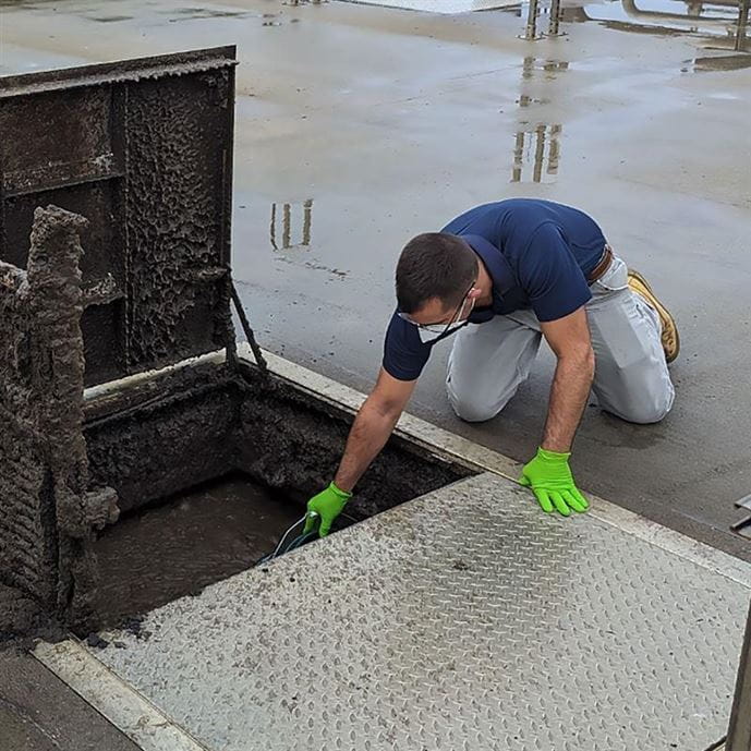 sampling biosolids
