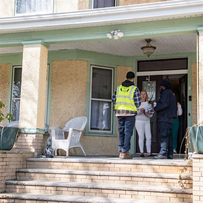 LSL Door to Door interactions in Newark