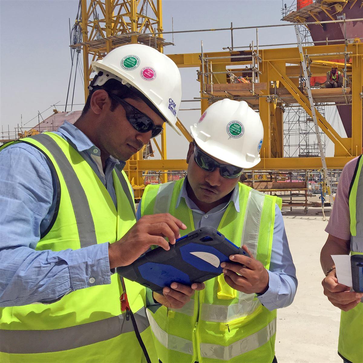 Tablet use in the field