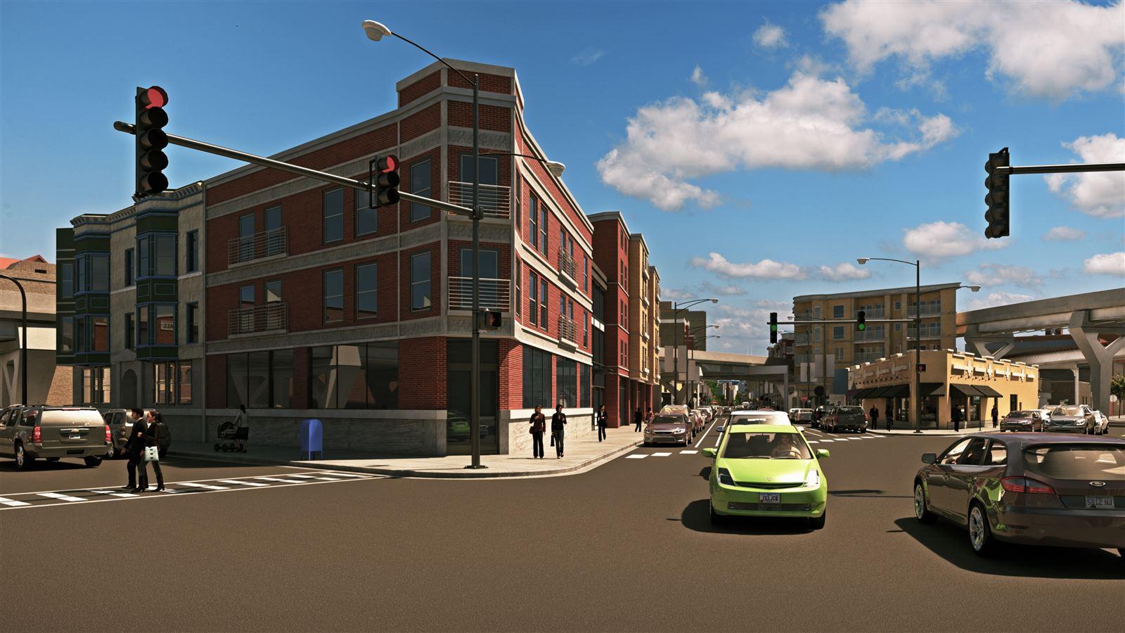 street view rendering