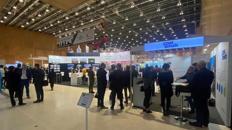 Baugrundtagung Messestand CDM Smith
