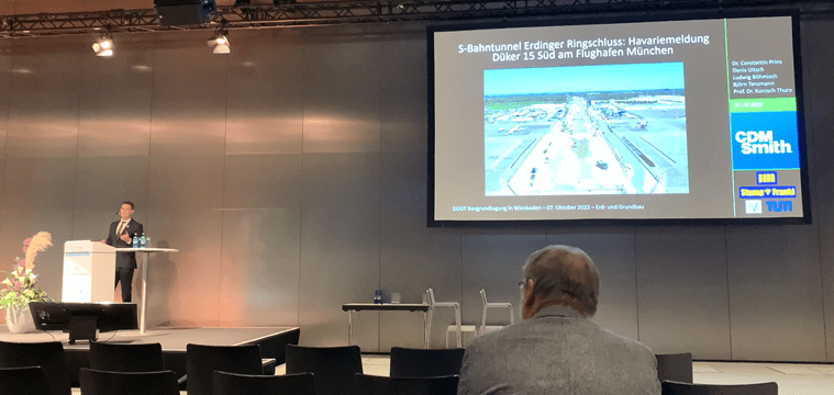 Baugrundtagung Messestand CDM Smith