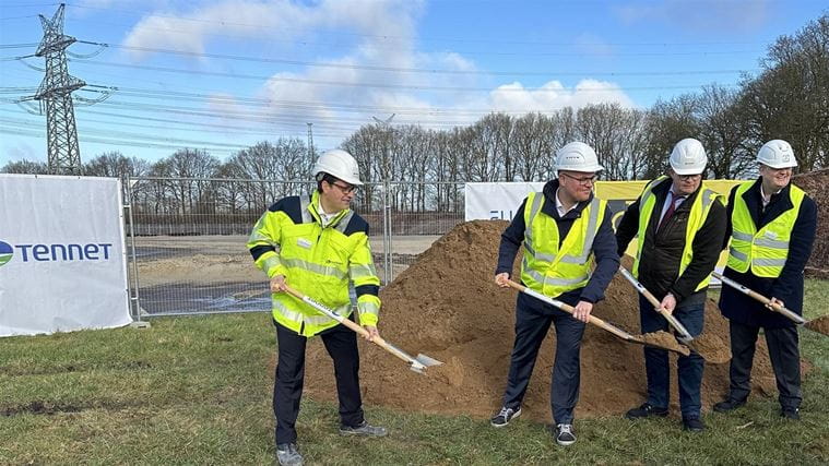 Start of construction for the TenneT grid booster in Audorf 