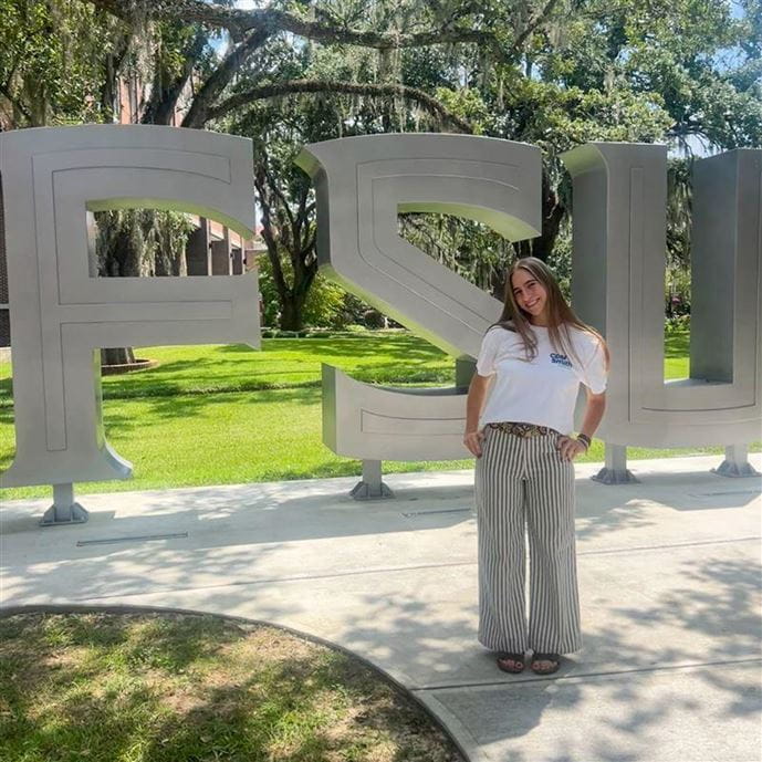 Marissa FSU intern tshirt design