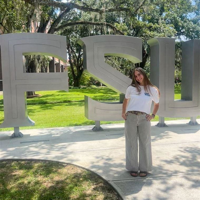 Marissa FSU intern tshirt design