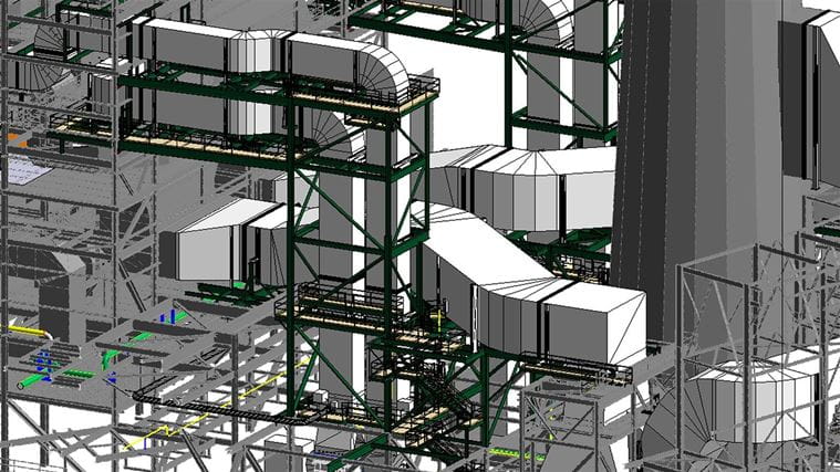 Rendering of facility