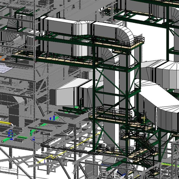 Rendering of facility