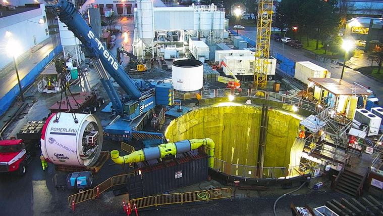 Annacis Island wwtp outfall