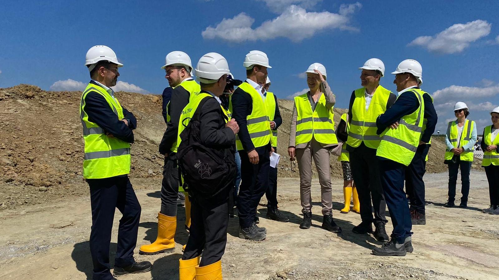 Baustellenbesichtigung