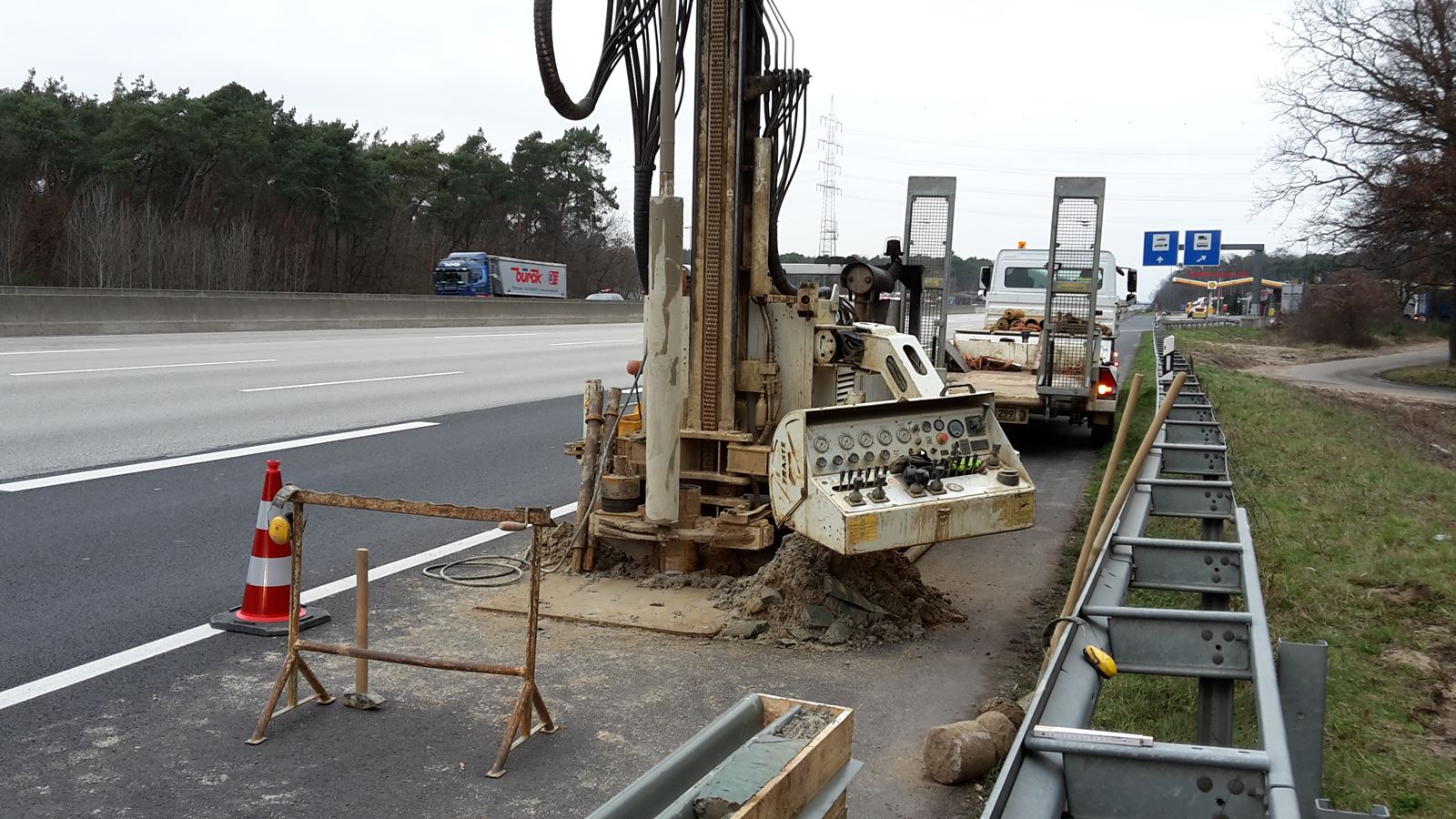 E Highway A5 Darmstadt Frankfurt