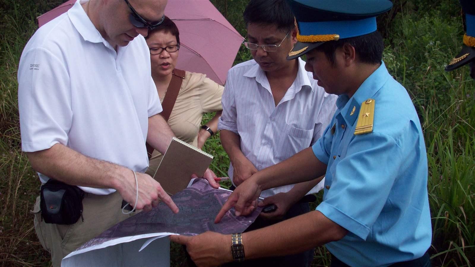 Danang USAID Officials Tour