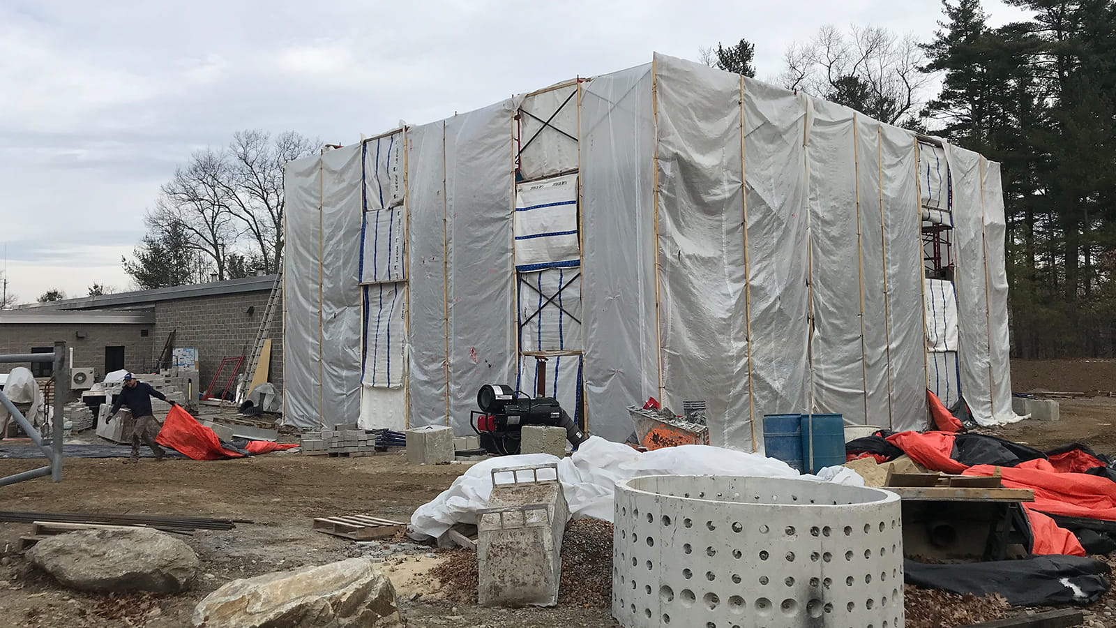 Ayer MA WTP building expansion