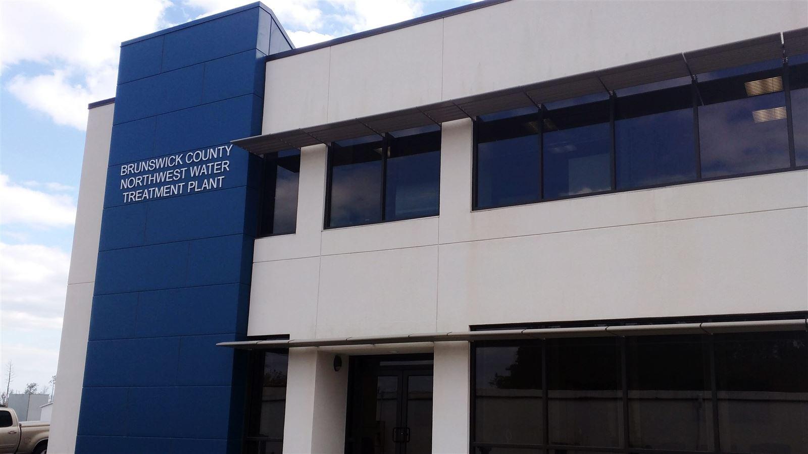 NW WTP entrance