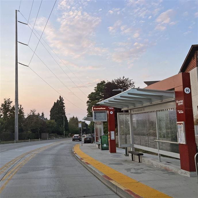 Delridge Seattle Bus Stop