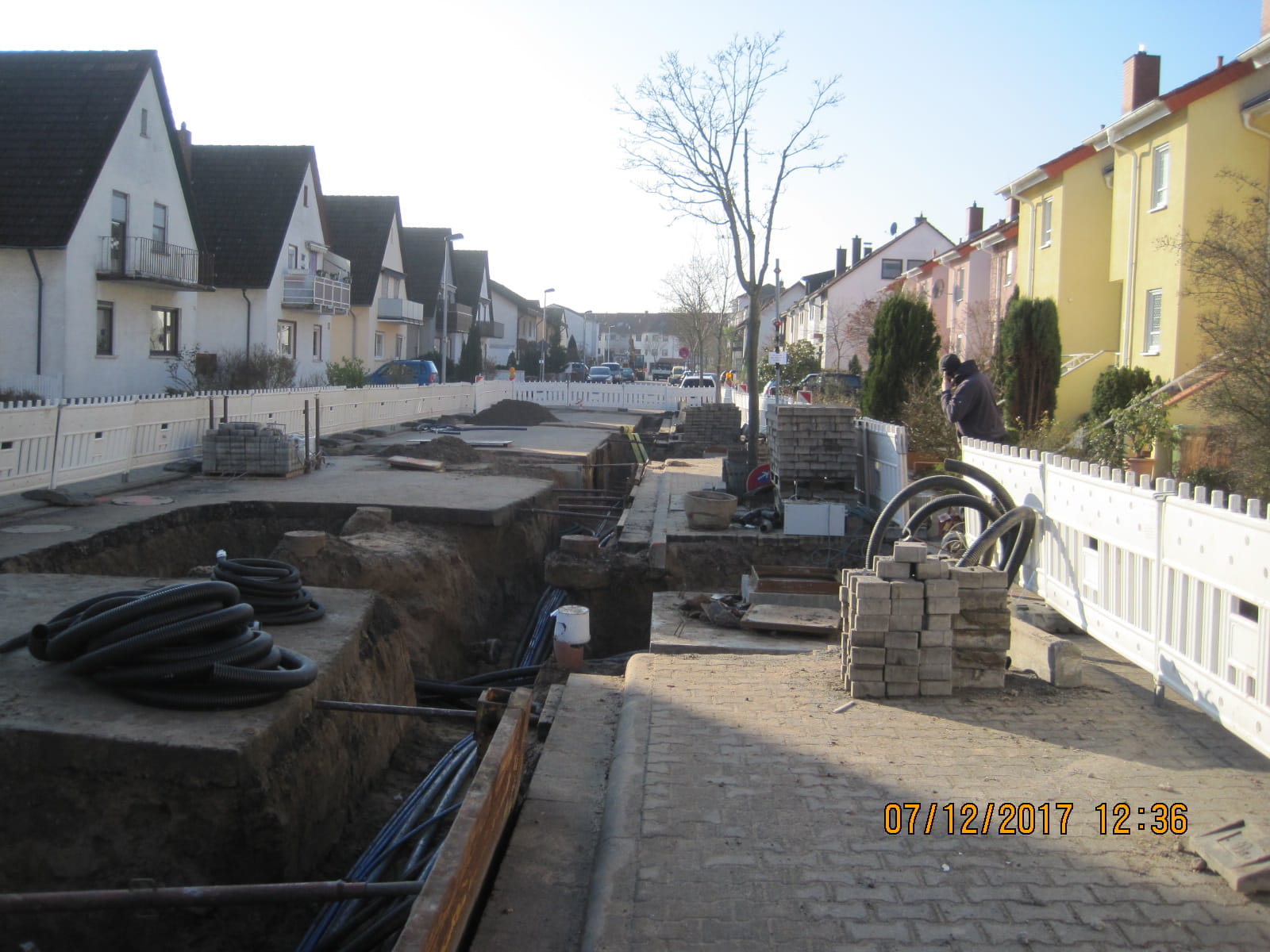 Leitungsbau Lampertheim - ehemalige chemische Fabrik