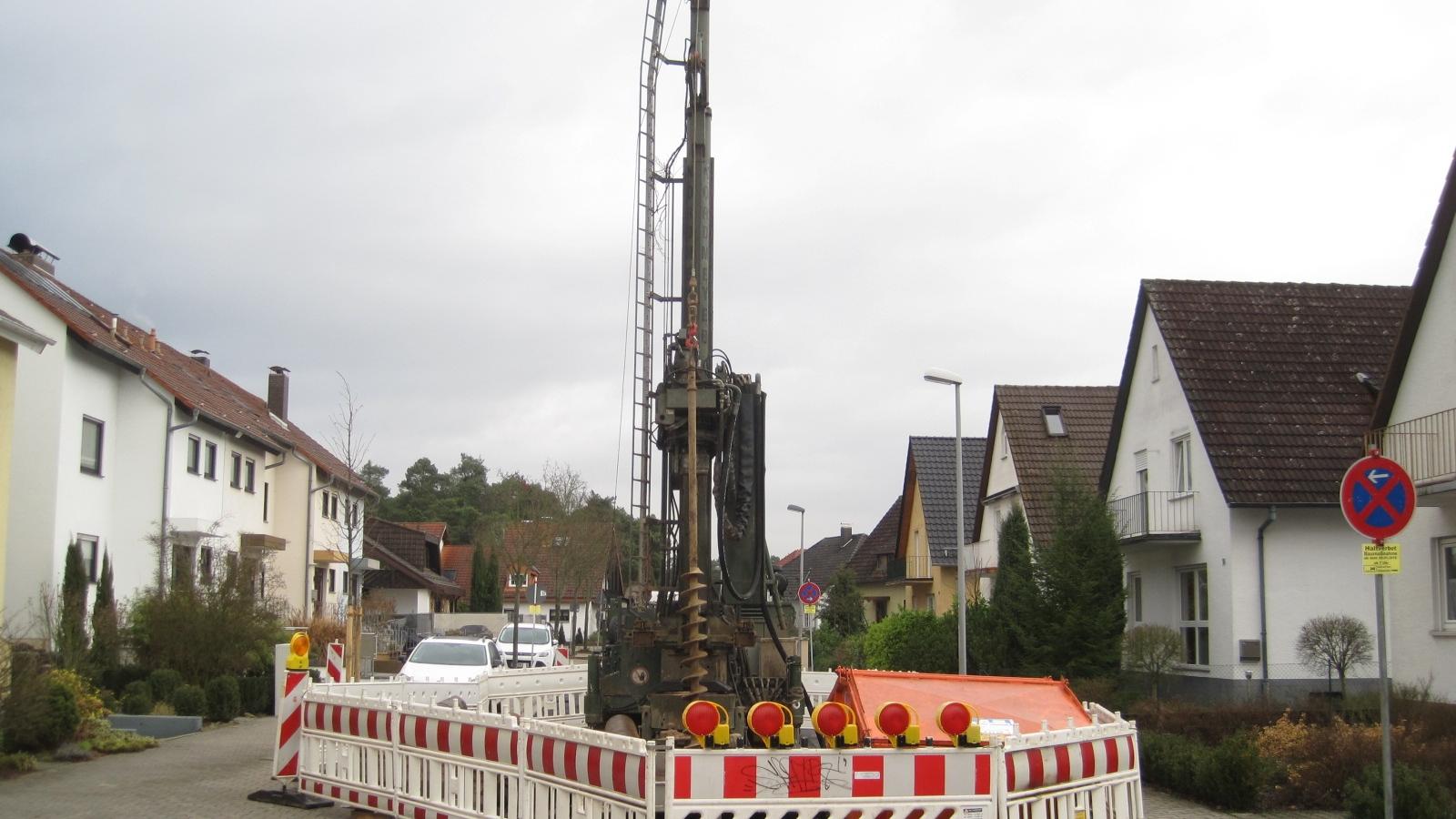 Messstellenbau für großtechnische Umsetzung - Lampertheim - ehemalige Fabrik