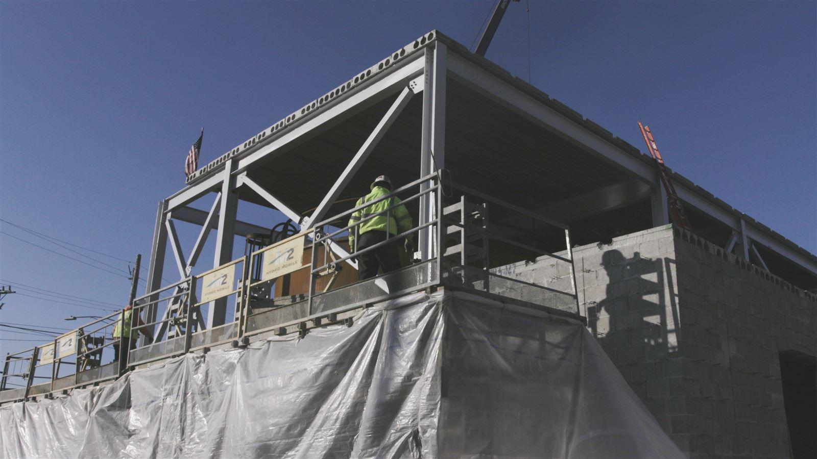 GLWA work site platform