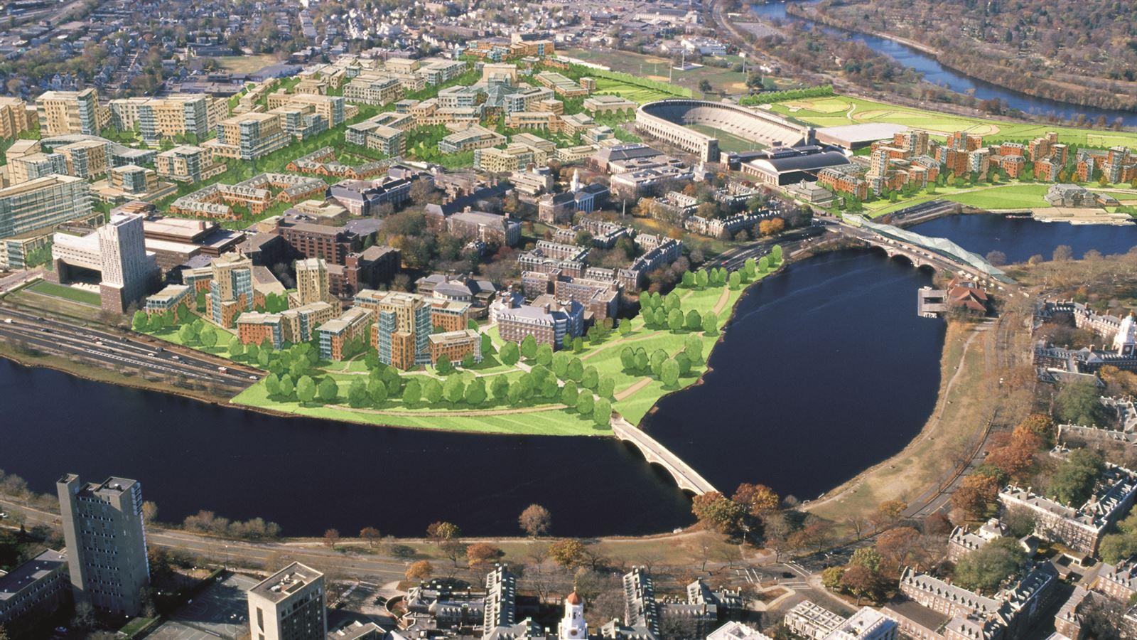 Harvard University Expansion Aerial