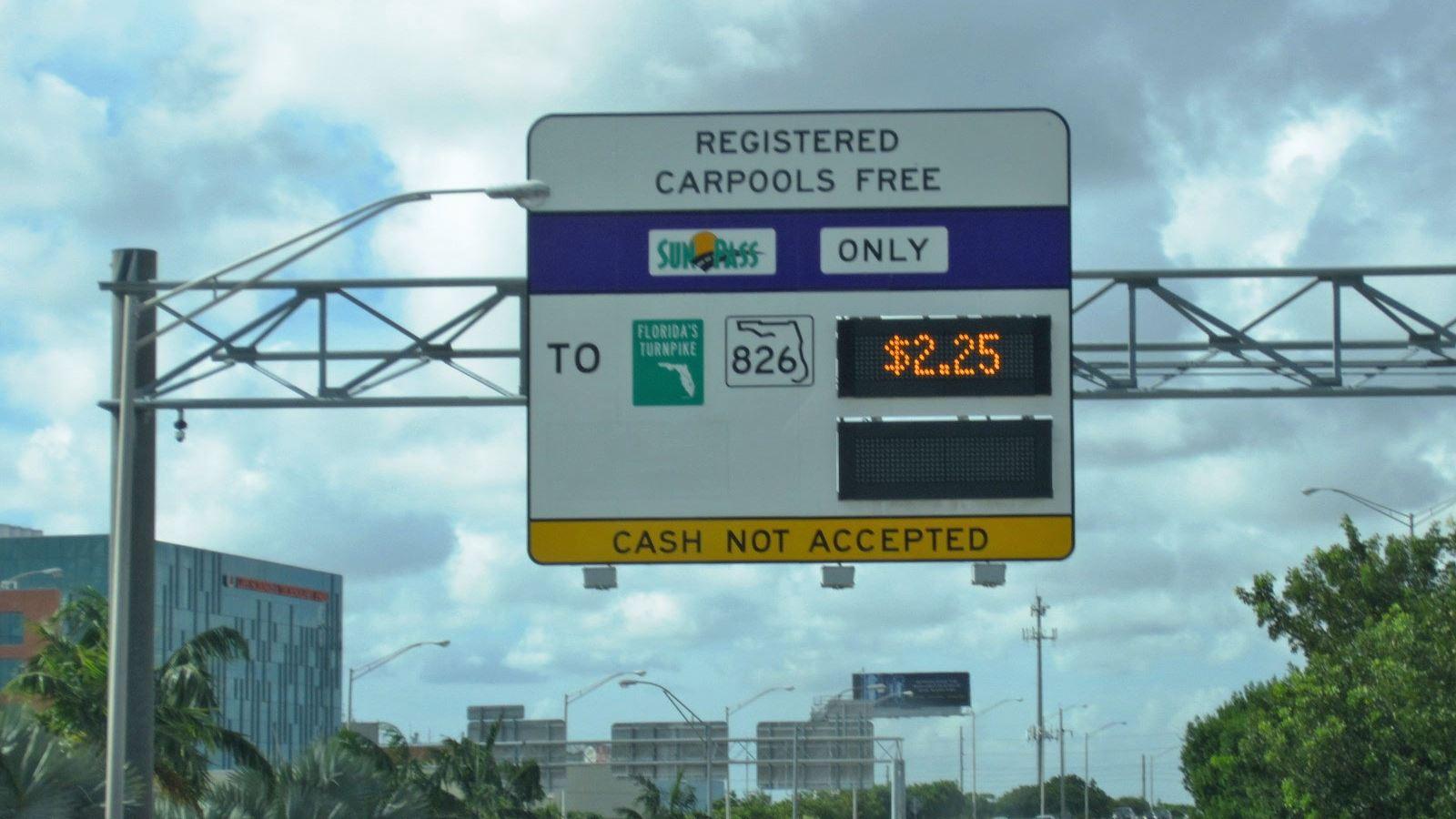 Miami 95 Tolls