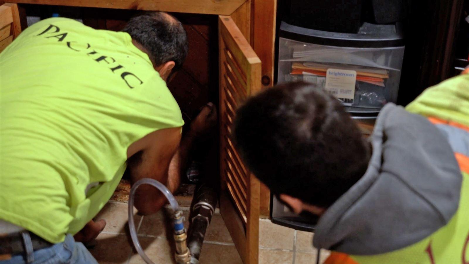 Construction on Passaic Valley LSLRP