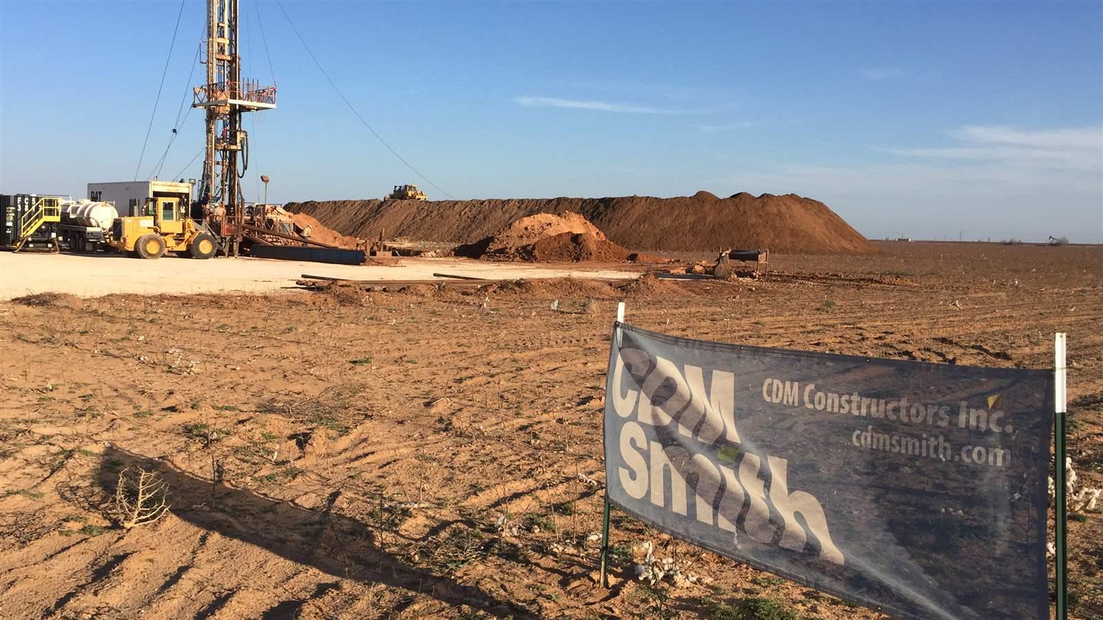 Permian Basin Water Storage Sign Image