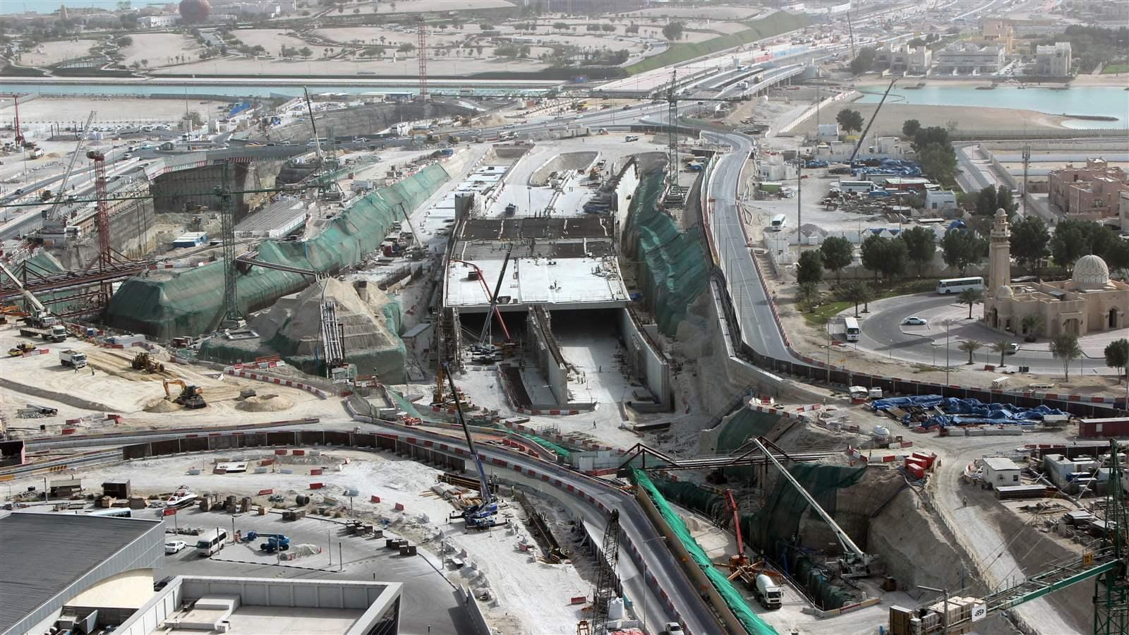 Lusail Transportation Corridor construction details