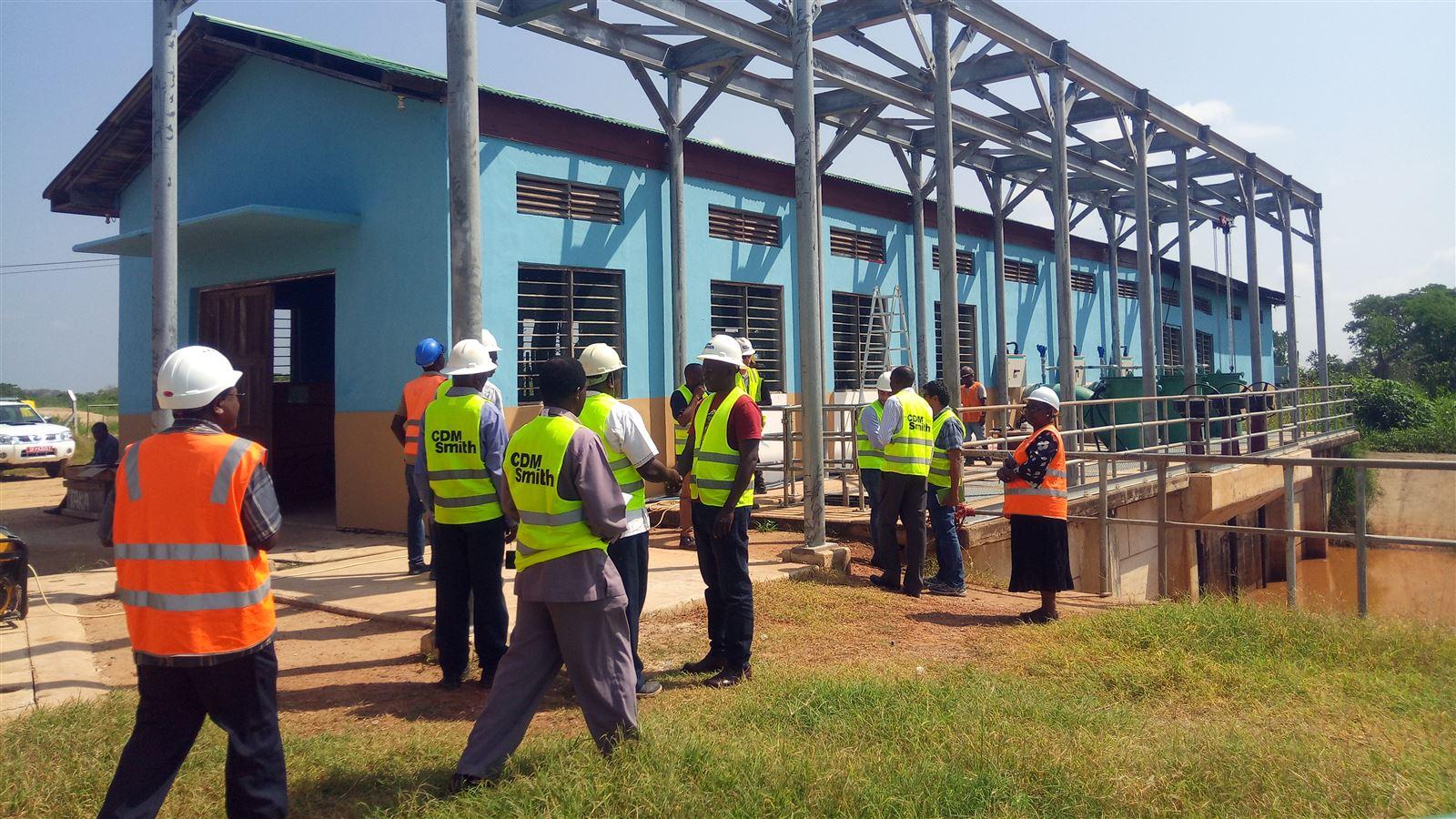 Dawaka irrigation scheme pumping station