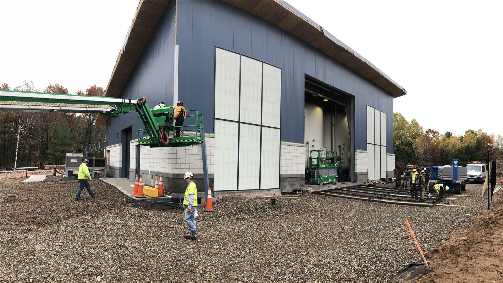 Westfield facility construction