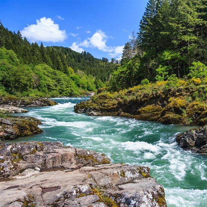 River in the mountains
