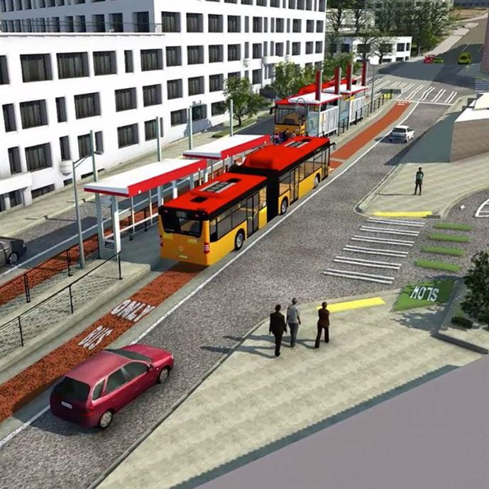 Madison BRT Rendering